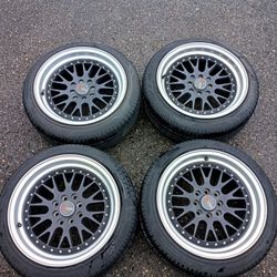 16" Drag Brand Rims With Tires