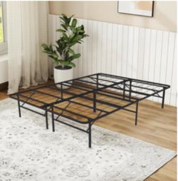 Queen bed metal frame
