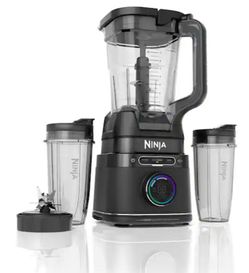 Ninja Detect Duo Power 72 oz. 10 Speed Black Pro Blender, Single Serve Traditional Blender with Blend Sense Technology