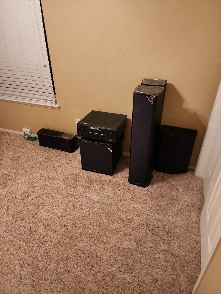 Onkyo Receiver, And Acoustech Speakers