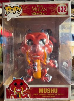 MULAN FUNKO POP 632 MUSHU 25 CM SUPER SIZED FIGURE GRANDE DISNEY FILM LIFE SIZE