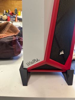 Corsair Mid-Tower Gaming Case - White & Red