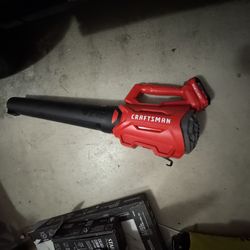 Craftsman Cordless Blower And String Trimmer