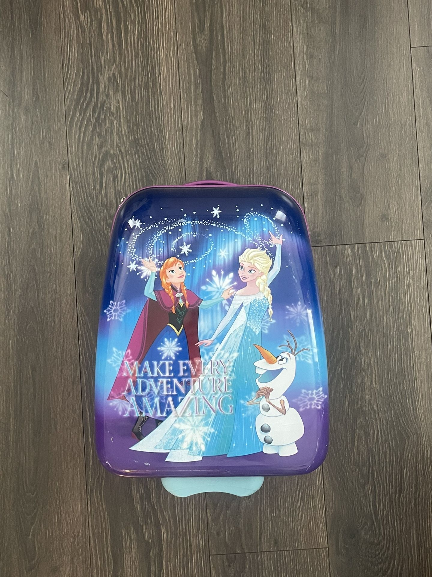 American Tourister Kids Disney Frozen, Hard side Upright Carry On Suitcase, 18”