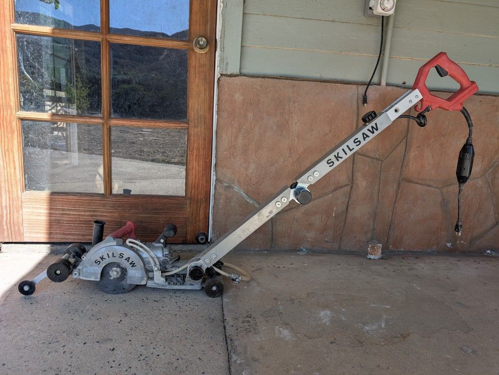 Skilsaw MeduSaw 7" Walk-Behind Concrete Saw