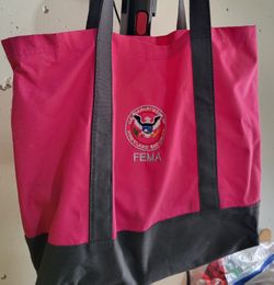Pink FEMA Tote bag