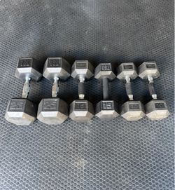 Hex Dumbbells - 100 lbs Total