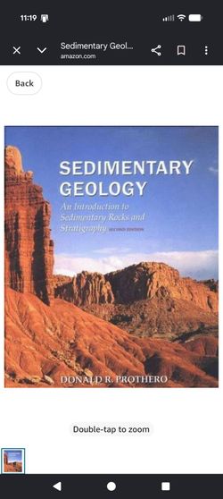 Sedimentary geology textbook