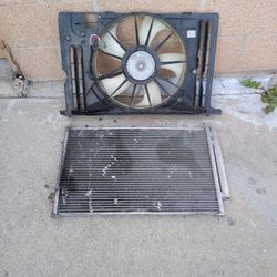 Toyota Corolla Condenser And Fan Assembly