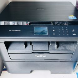 Brother Black And White - HL-L2380DW Laser Printer + Bonus Freebies!