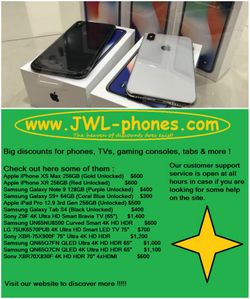 ^.^iPHONES X,XS,XR 201$ ^.^