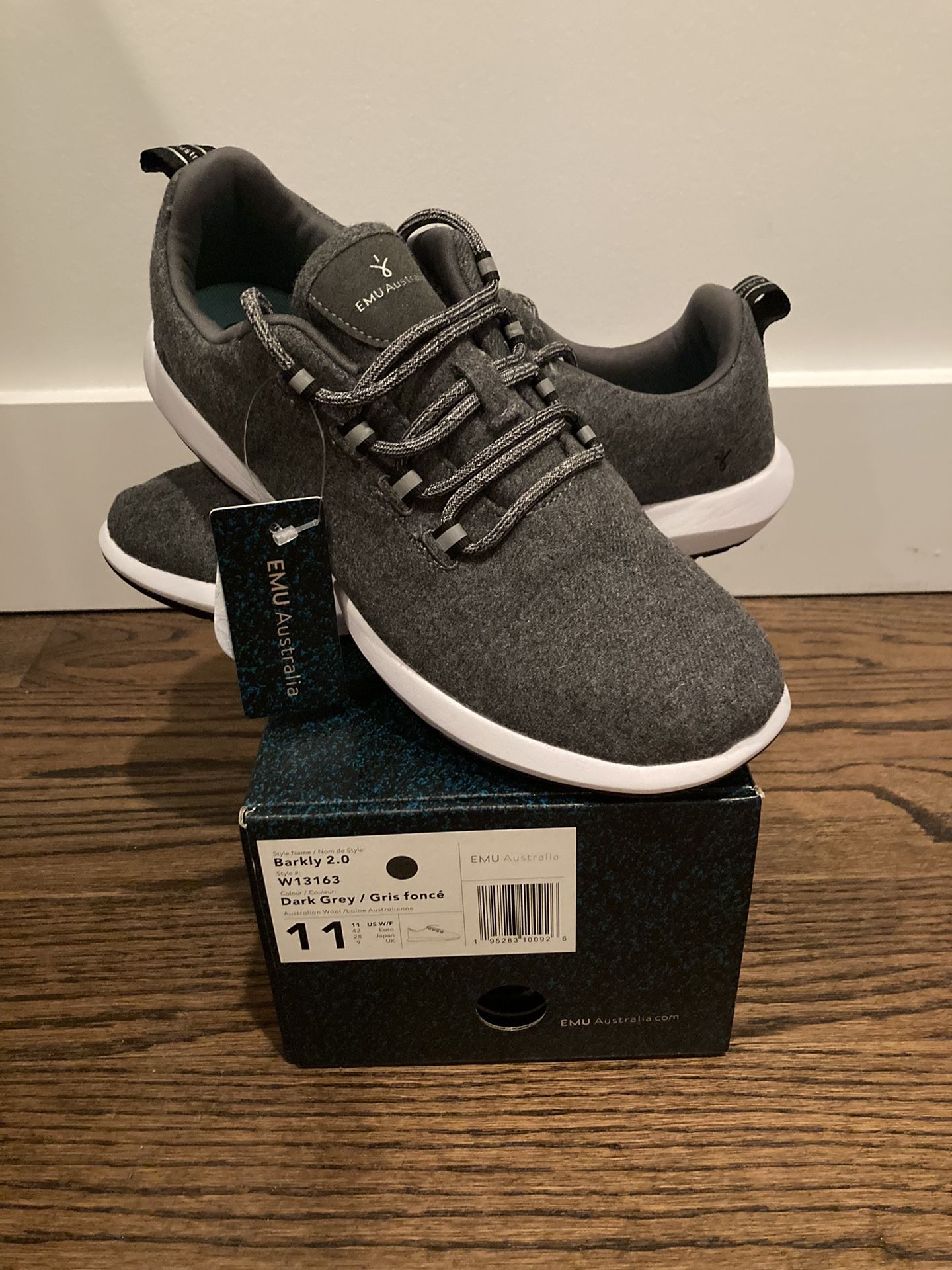*FOR SALE* BNIB EMU AUSTRALIA WOMENS BARKLY WOOL SNEAKER