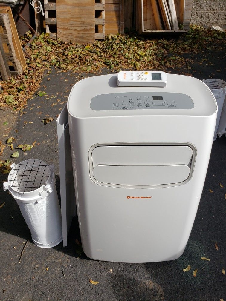 2 Ocean Breeze portable air conditioners