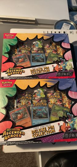 Ascended Heroes Deluxe Pin Collections!