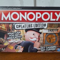 New! Monopoly Cheaters Edition