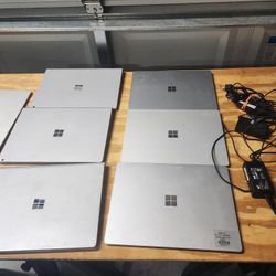 One Lot Of (7) Microsoft Surface. 