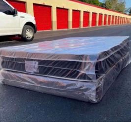 Queen Mattress Pillow Top Ready Today