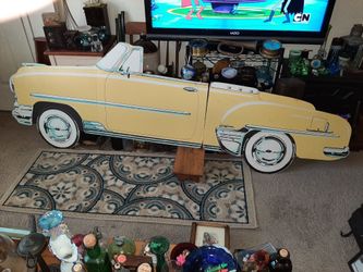 1990 8 ft. Prop Art Chevy Deluxe double sided display Rare