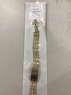 Bracelet gold plated