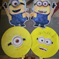 Minions Balloons Minions Decorations