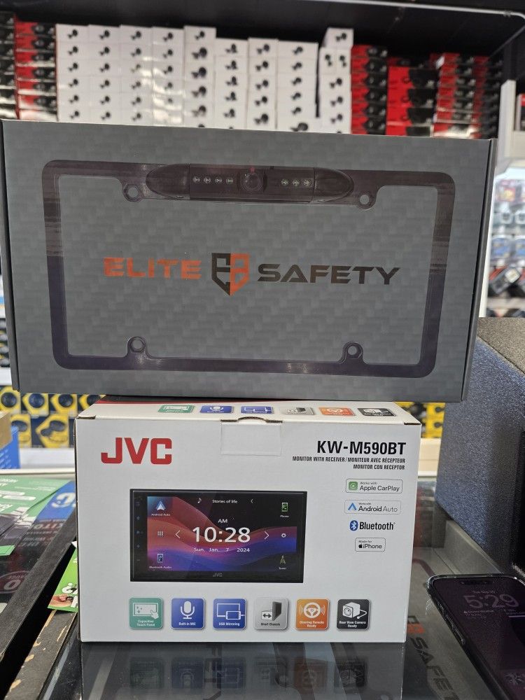 Jvc Stereo With Free Back Up Camera