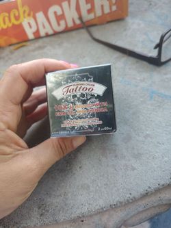 tattoo numbing cream. new