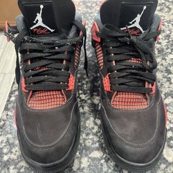 Jordan 4 Red Thunder 