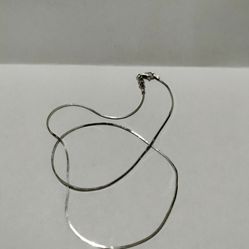 Beautiful Sterling Silver Box Chain