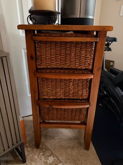 Indonesian style table / drawers