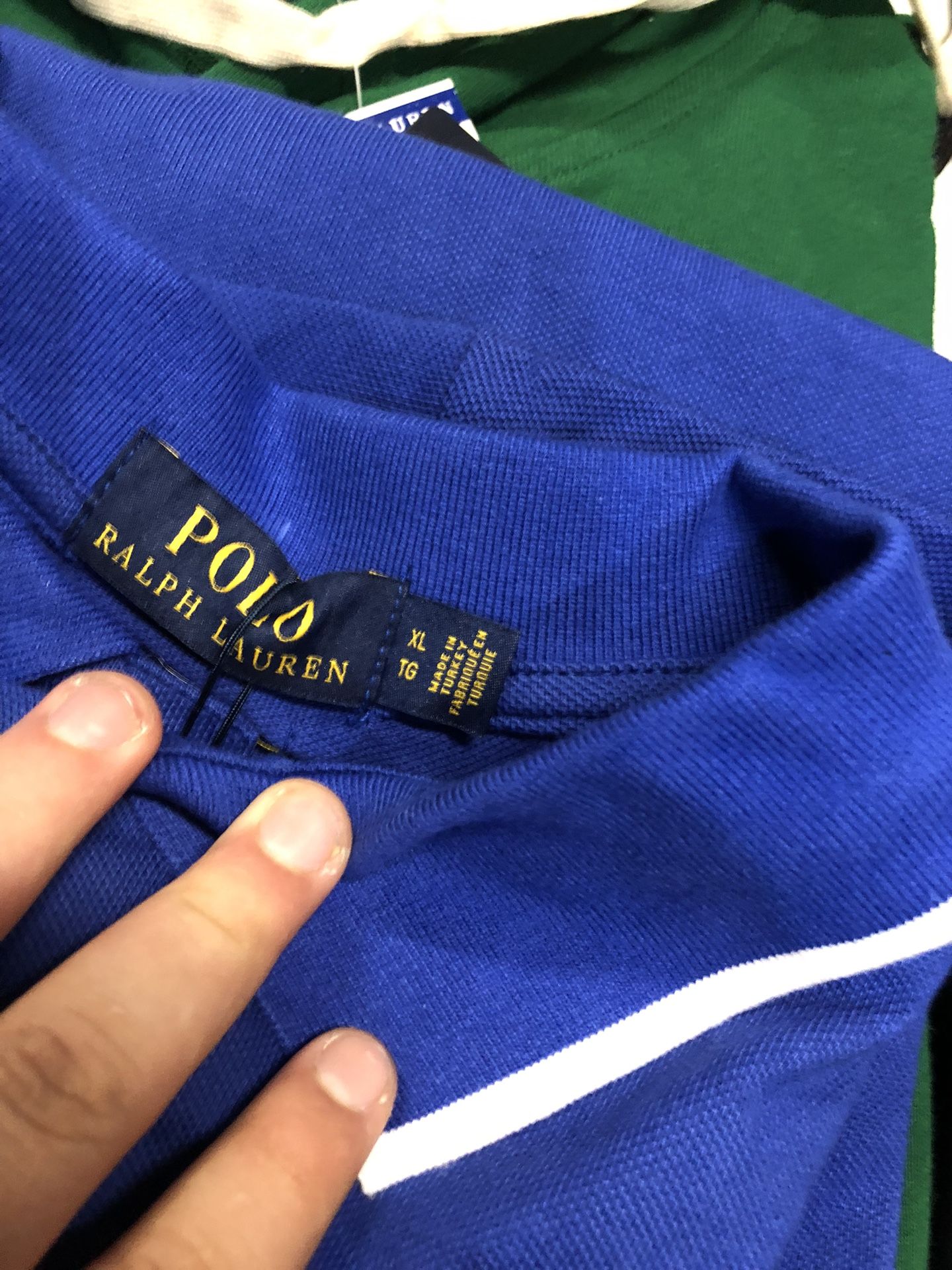 Polo Ralph Lauren Collard T Shirt Size XL