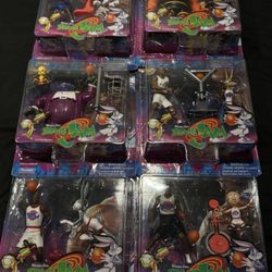 Vintage 1996 Space Jam Playmates Figures – All Sealed