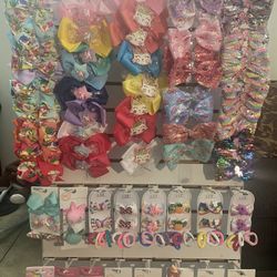 Hair Bows And Clips For Little Girls