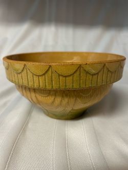 Yellow Draped Swag Arch Mix Bowl