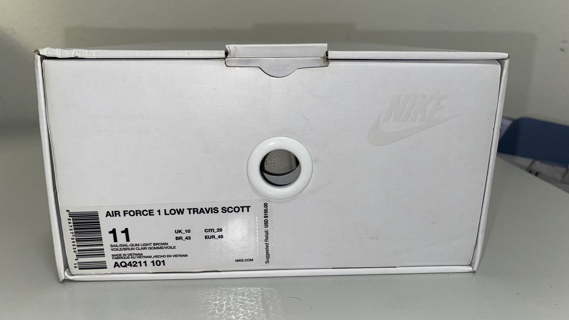 Nike Air Force 1 Travis Scott Sail for Sale in Boston, MA - OfferUp