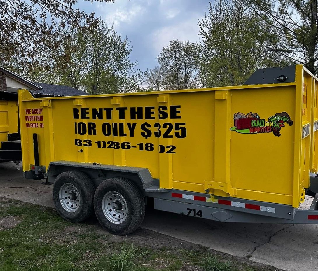 2023 Dump Trailer / Dumpster Trailer / Trailer