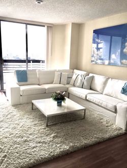 Sofà blanco white like new