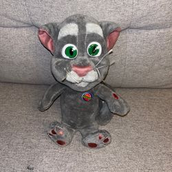 Collectible Talking Tom Talking Friends Cat Plush Stuffed 12”Interactive Works