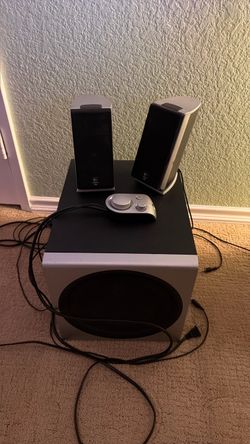 Logitech z-2300 2.1 Computer Speaker System with Subwoofer
