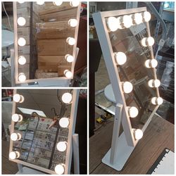 Vanity Mirror With Stand 