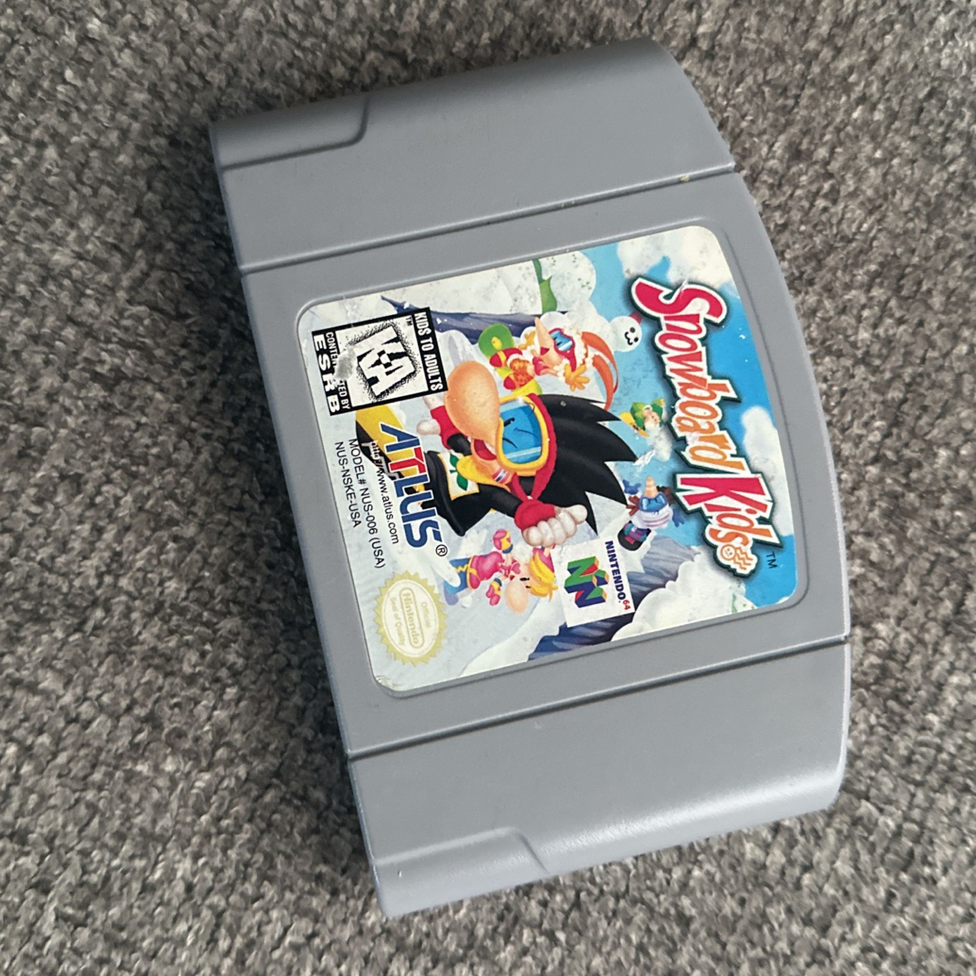 Snowboard Kids N64