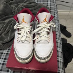 Jordan 3 Red Cardinals
