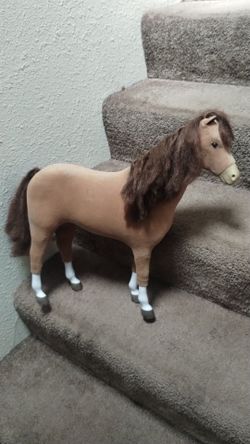 American girl chestnut horse