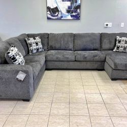 Ballinasloe Smoke Sectional $10 Down Payment And Financing Available