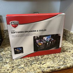 NEW! Auto Drive 2-in-1 Soft Sided Car Cooler & Organizer