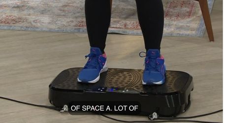 3D Vibration exercises machine with moveable chair