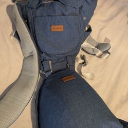 Porta Bebe Azul Muy Buen Estado
