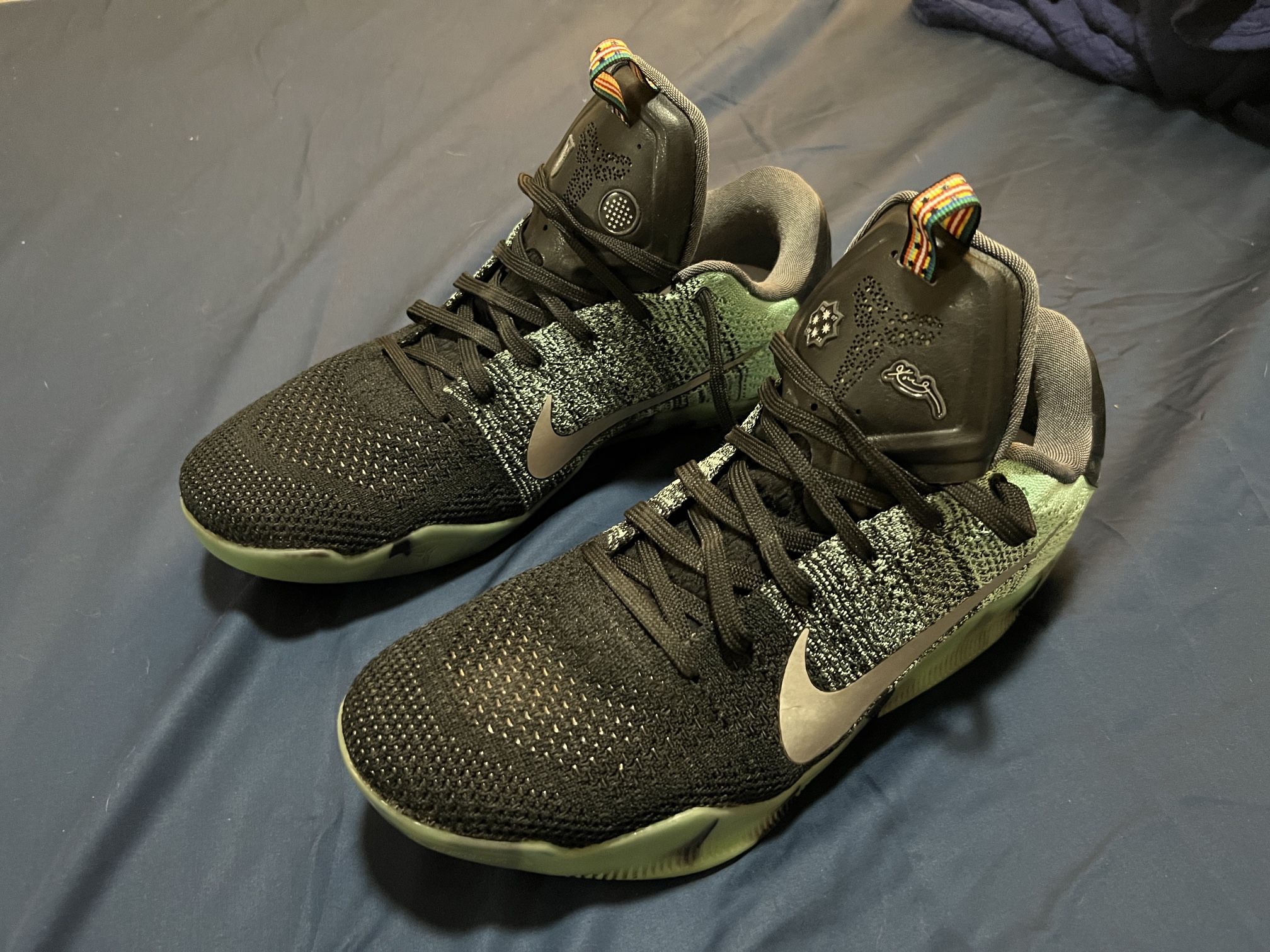 Kobe Bryant 11 Elite All Star Northern Lights Nike Basketball Shoes