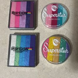 Face Paints Plus Brushes 