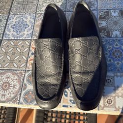 Gucci Suede GG Loafers - Men’s Designer (Authentic)