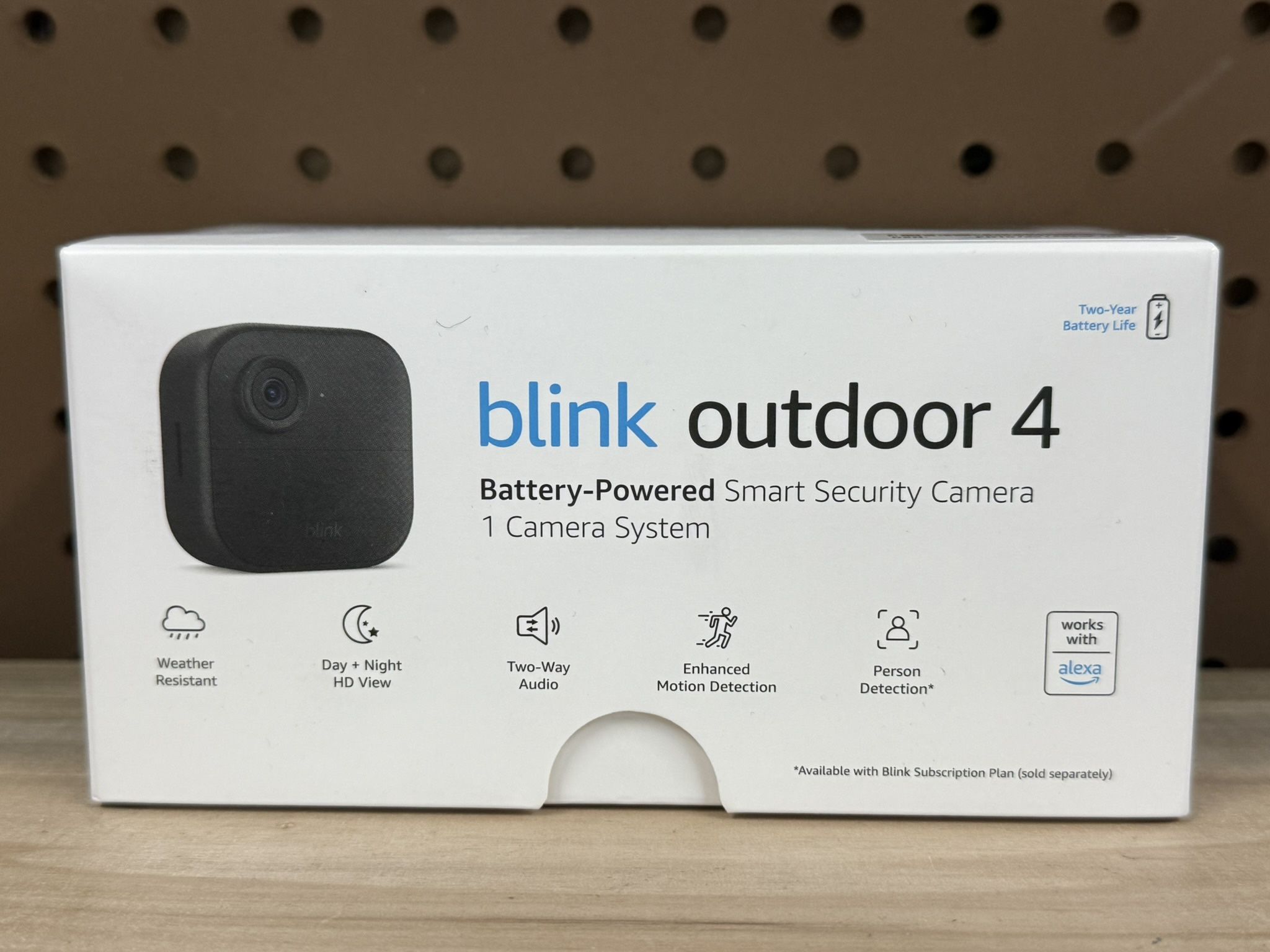 NEW! Blink Outdoor 4 Wireless Smart Security Camera System up to 2-Year Battery Life - LATEST MODEL
